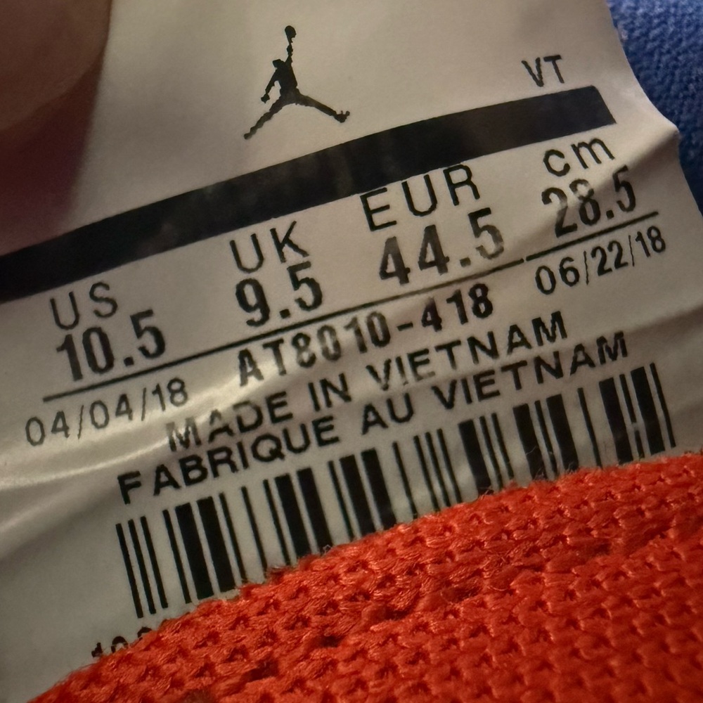 Men’s Jordan Florida Gators Shoes size 10.5 - Picture 6 of 6